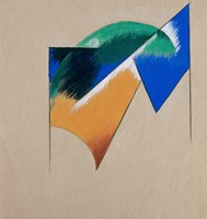 Page With A Composition II, 1921 by Liubov Popova, 1921 - various sizes