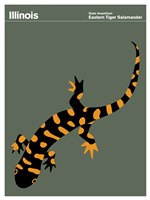 Montague State Posters - Illinois Fine Art Print