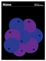 Montague State Posters - Maine Fine Art Print