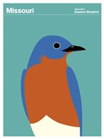 Montague State Posters - Missouri Fine Art Print