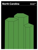 Montague State Posters - North Carolina Framed Print