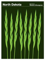 Montague State Posters - North Dakota Fine Art Print