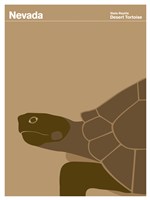 Montague State Posters - Nevada Fine Art Print