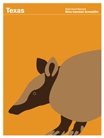 Montague State Posters - Texas Fine Art Print