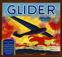 Glider Brand Valencias Fine Art Print