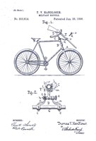 Rifle Carrier for Motorcycle Fine Art Print