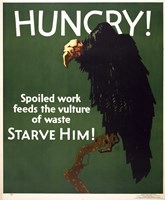 Hungry! Starve Him! Fine Art Print