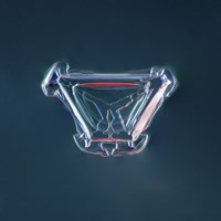 Irregular Plate Snowflake 003.2.16.2014.2 Fine Art Print