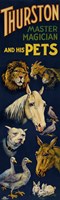 Thurston, and His Pets Fine Art Print