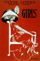 Clyde Fitch's Greatest Comedy, ""Girls"" Fine Art Print