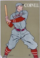 Cornell Baseball Framed Print