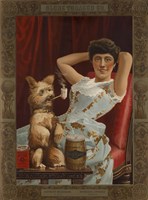 Globe Tobacco Co. Goes to the Dogs Fine Art Print