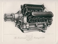 Napier Lion Engine by Print Collection - various sizes