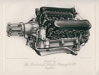 Napier Lion Engine Fine Art Print