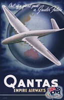 Quantas Empire Airways Fine Art Print