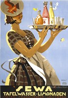 Sewa Tafelwasser - Limonaden Fine Art Print