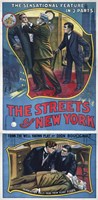 The Streets of New York Play Poster Fine Art Print