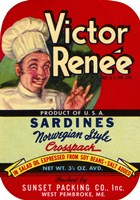 Victor Renee Sardines Fine Art Print