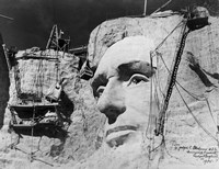 Abraham Lincoln on Mount Rushmore by Print Collection - various sizes