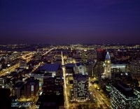Aerial View, Philadelphia, Pennsylvania by Print Collection - various sizes, FulcrumGallery.com brand