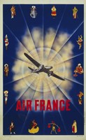 Air France by P. Chanove by Print Collection - various sizes