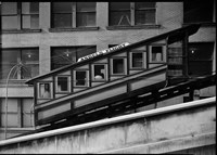 Angels Flight at Third & Hill Streets, Los Angeles Fine Art Print