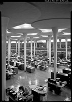 Johnson Wax Balcony, SW View Fine Art Print