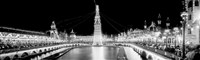 Luna Park at Night, Coney Island Framed Print