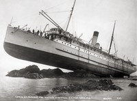 S.S. Princess May Wrecked Fine Art Print