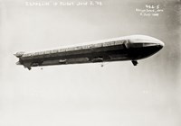 Zeppelin Airship in Flight II Fine Art Print