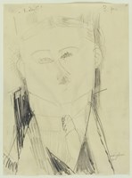 Paul Guillaume by Amedeo Modigliani - various sizes, FulcrumGallery.com brand