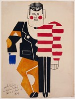 Skating Rink Design For Costume For The Ballet Suedois, Paris, 1922 by Fernand Leger, 1922 - various sizes