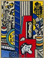 Study for Cinematic Mural, Study III by Fernand Leger - various sizes