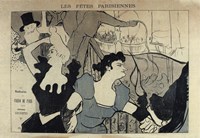 Les Fetes Parisiennes by Henri de Toulouse-Lautrec - various sizes