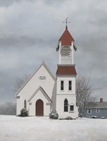 Pigeon Cove Chapel Fine Art Print
