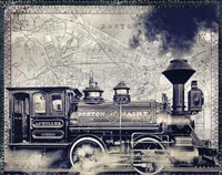 Railway Beantown Fine Art Print