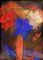 The Blue Magnolia Fine Art Print