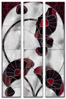 Art Nouveau Poppies Fine Art Print