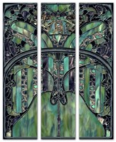 Turquoise Window Jewels Fine Art Print