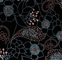 Dominique Black Fine Art Print