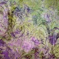 The Hat Pattern Colorized Redux II Fine Art Print