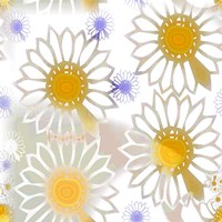 Playful Daisies Fine Art Print