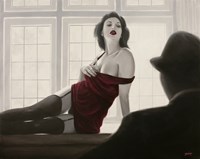 Red Dress Fine Art Print