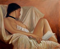 Black Collar Fine Art Print