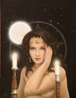 Moon Priestess Fine Art Print