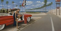 Red Convertible by John Silver - various sizes