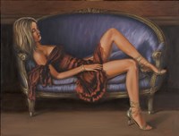 Little Red Dress Fine Art Print