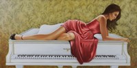 On the Piano Fine Art Print