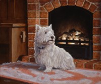 By the Fire Fine Art Print