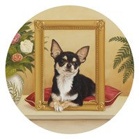 Chihuahua Mona Lisa Fine Art Print